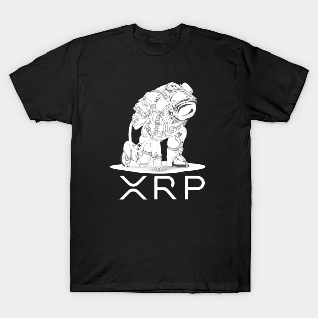 XRP Ripple token Crypto Xrp Army coin Ripple xrp token coin token Crytopcurrency T-Shirt by JayD World